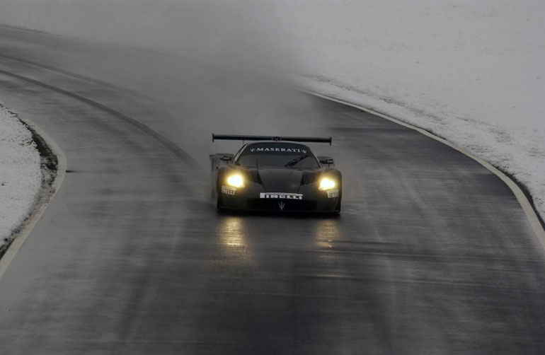 Maserati MC12 - Test a Fiorano sotto la neve - Foto di Mario Chiarappa