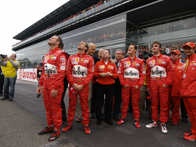 Ferrari F2004 - Finali mondiali Ferrari a Monza