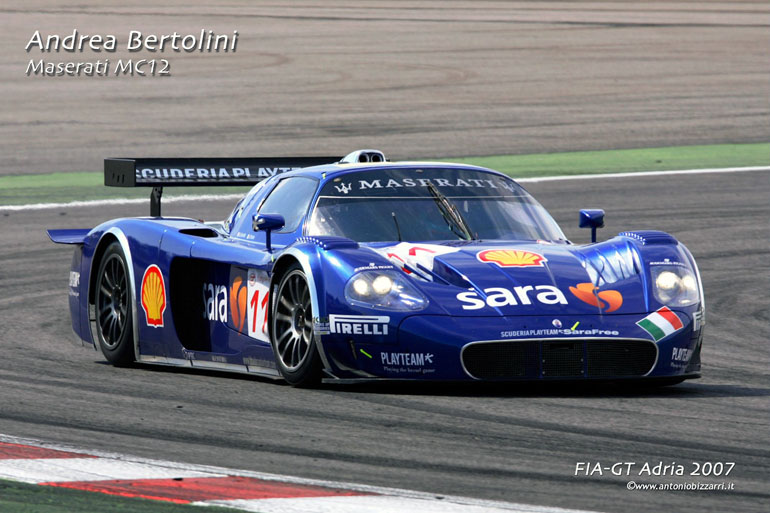 Maserati MC12 - FIA GT, Round 7, Adria - Foto di Antonio Bizzarri