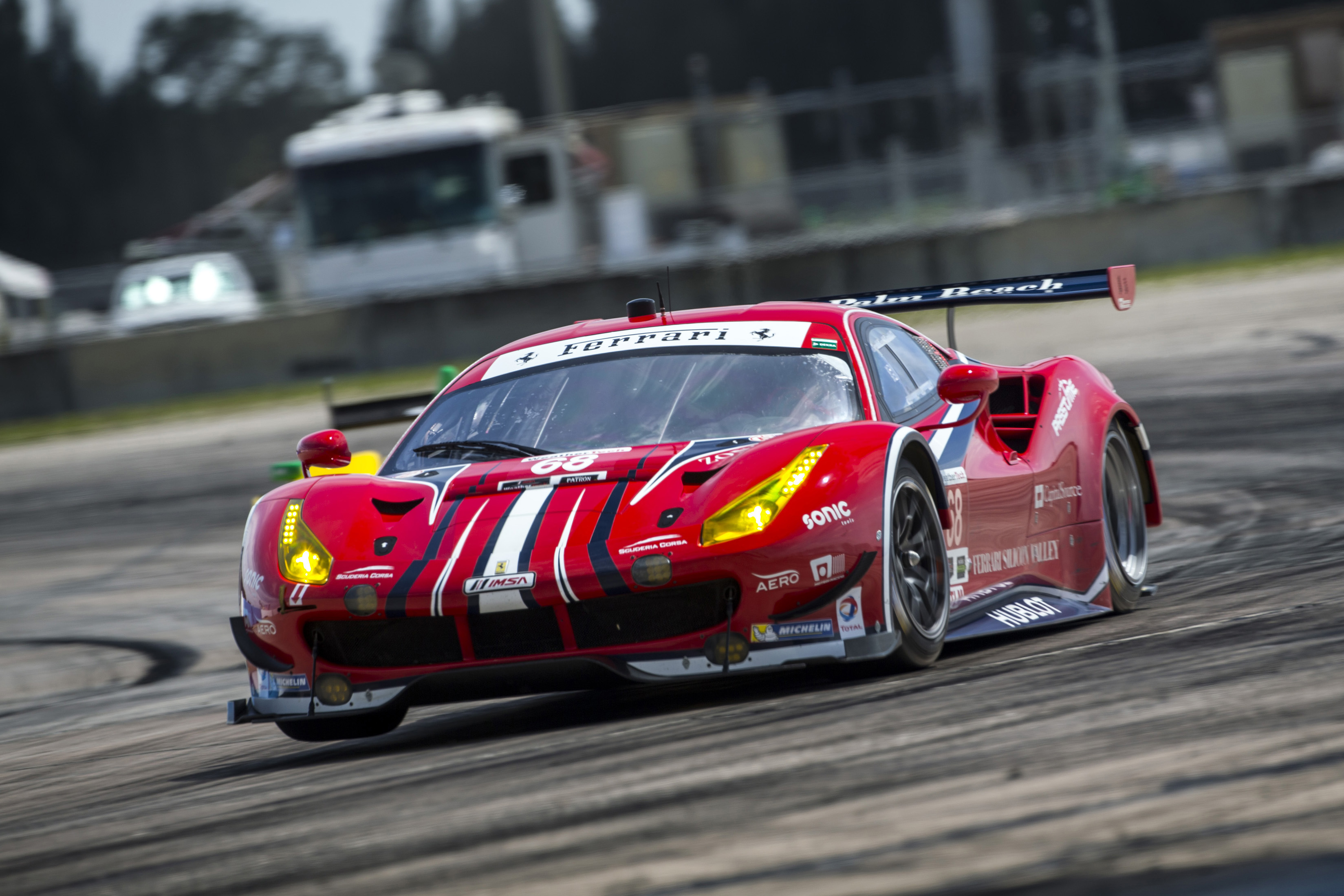 Ferrari 488 GTE, Scuderia Corsa | 12 Ore di Sebring, campionato IMSA 