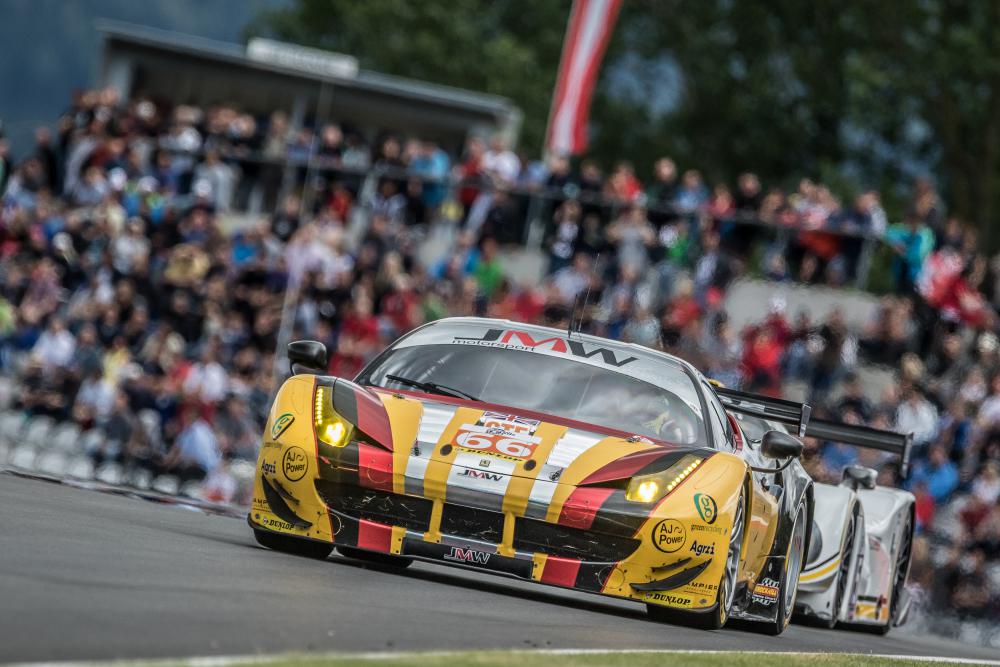 Ferrari 458 Italia, JMW Motorsport | 4 Ore di Spielberg | Credit: Photo©AdrenalMedia.com