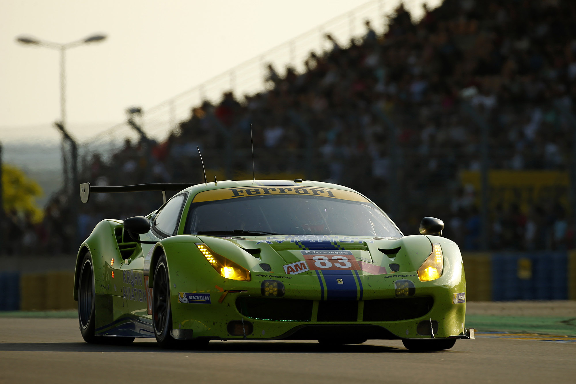 Ferrari 488 GT3, DH Racing | 24 Ore di Le Mans