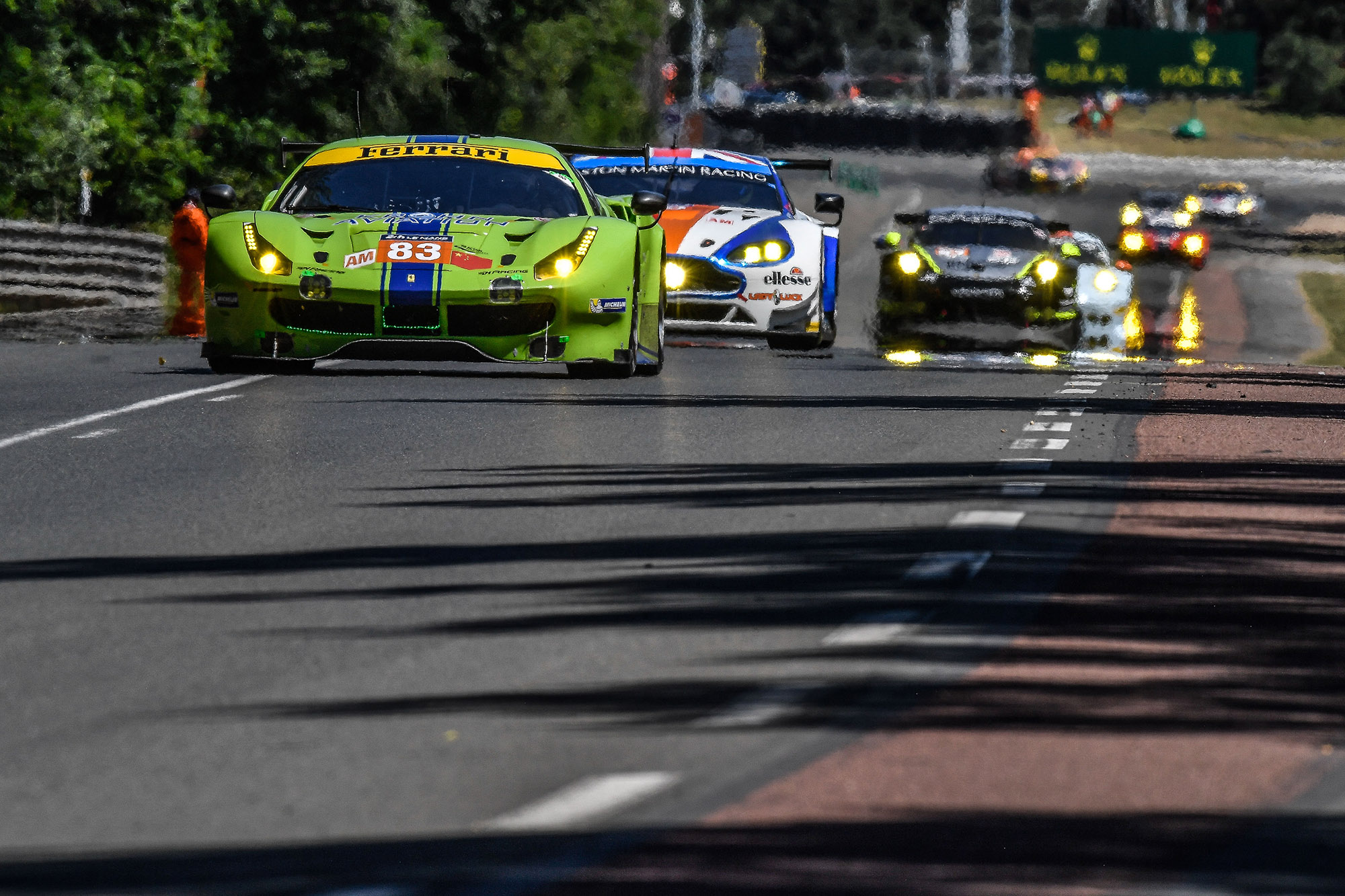 Ferrari 488 GT3, DH Racing | 24 Ore di Le Mans