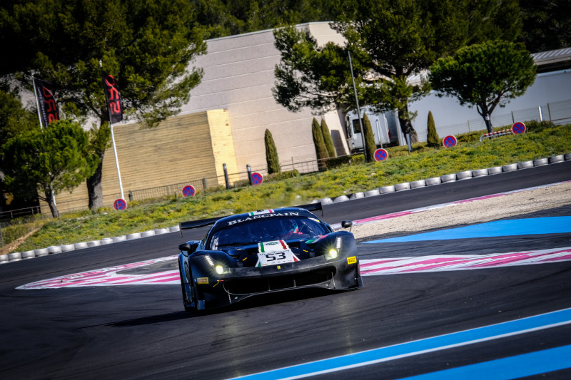 Ferrari 488 GT3, AF Corse | Blancpain GT Series Endurance Cup | Test prestagionali al Paul Ricard