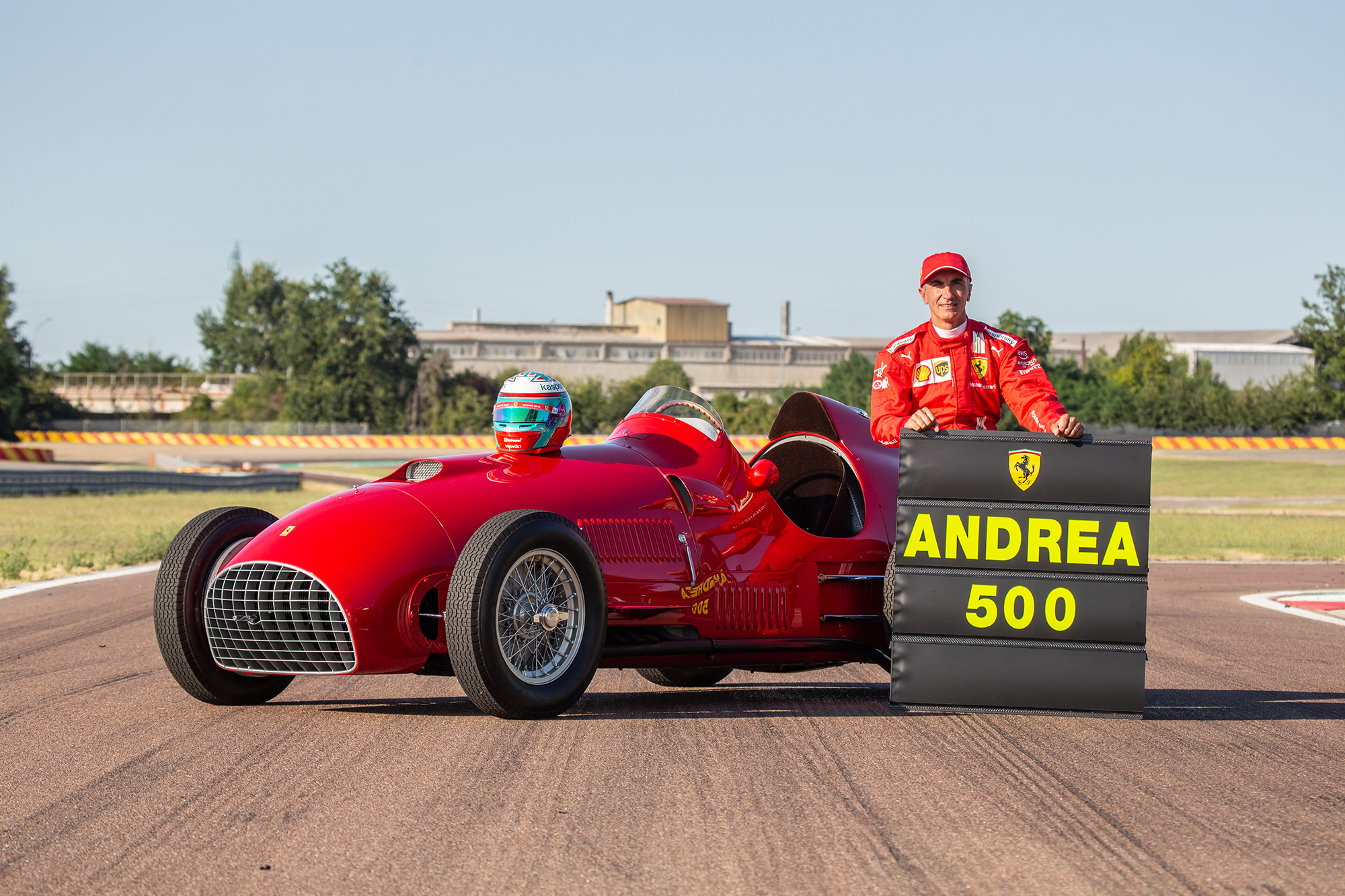 Andrea Bertolini, 500esimo collaudo | Fiorano | Credit: Ferrari