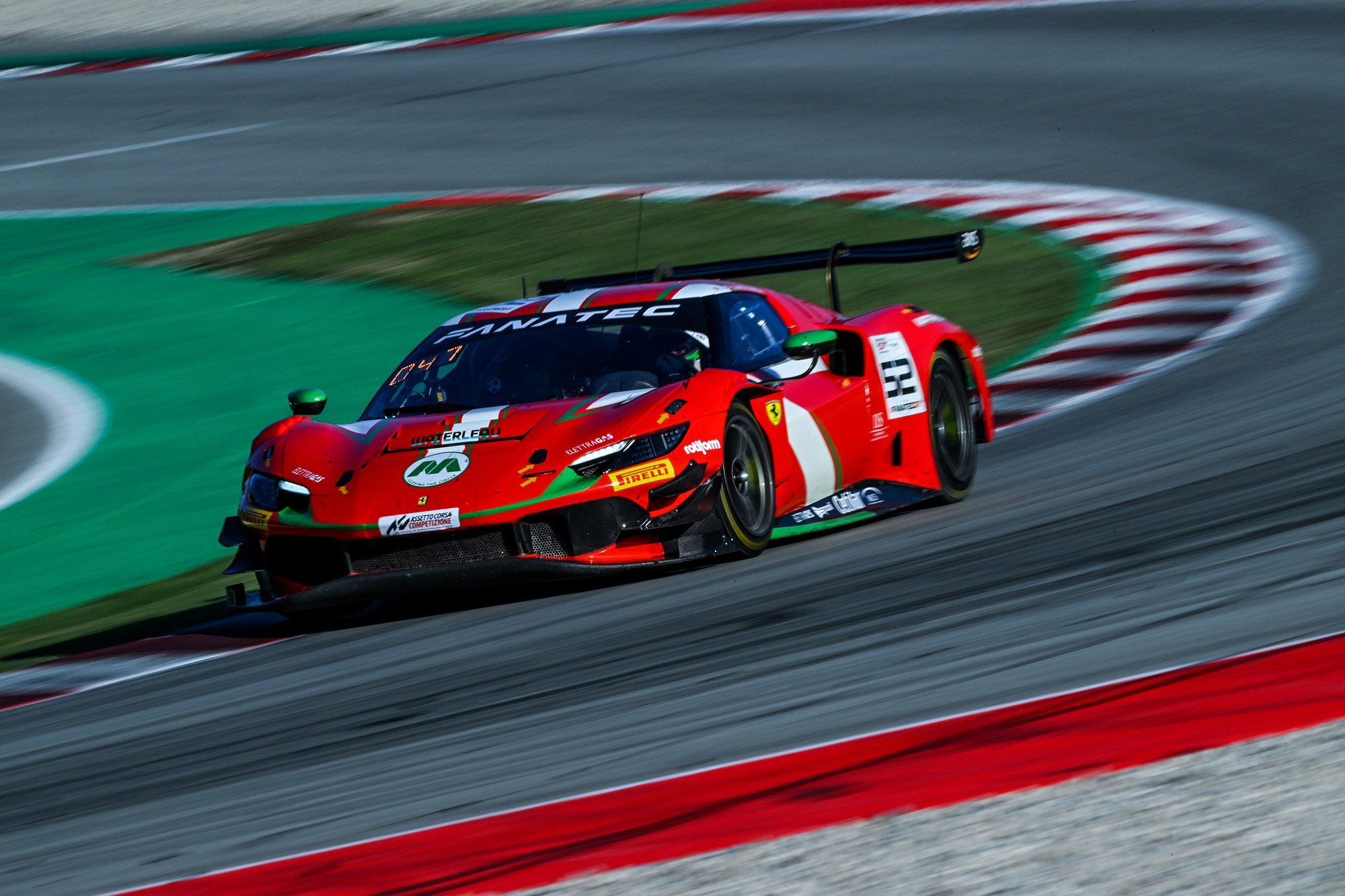 Ferrari 296 GT3, AF Corse | Barcelona 3 Hours | Credit: Ferrari